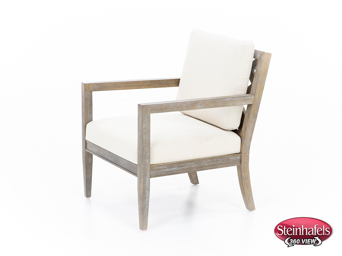 e & e co ltd white accent chair  image   