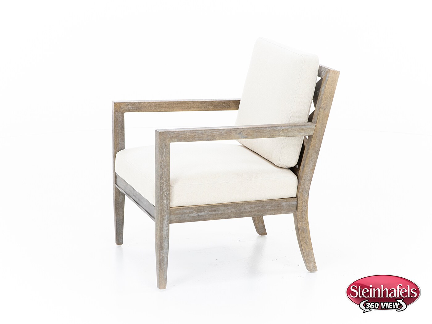 e & e co ltd white accent chair  image   