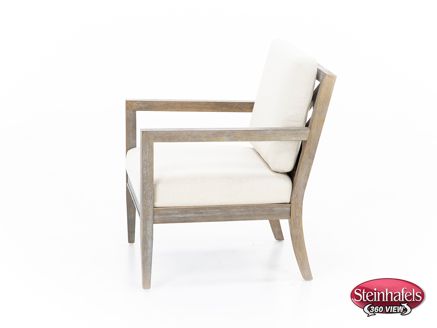 e & e co ltd white accent chair  image   