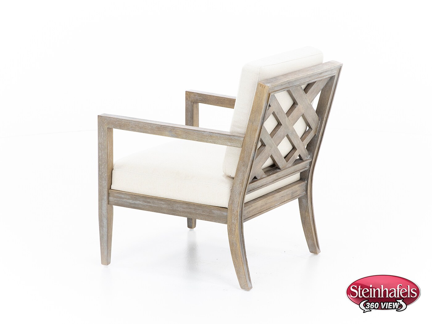 e & e co ltd white accent chair  image   