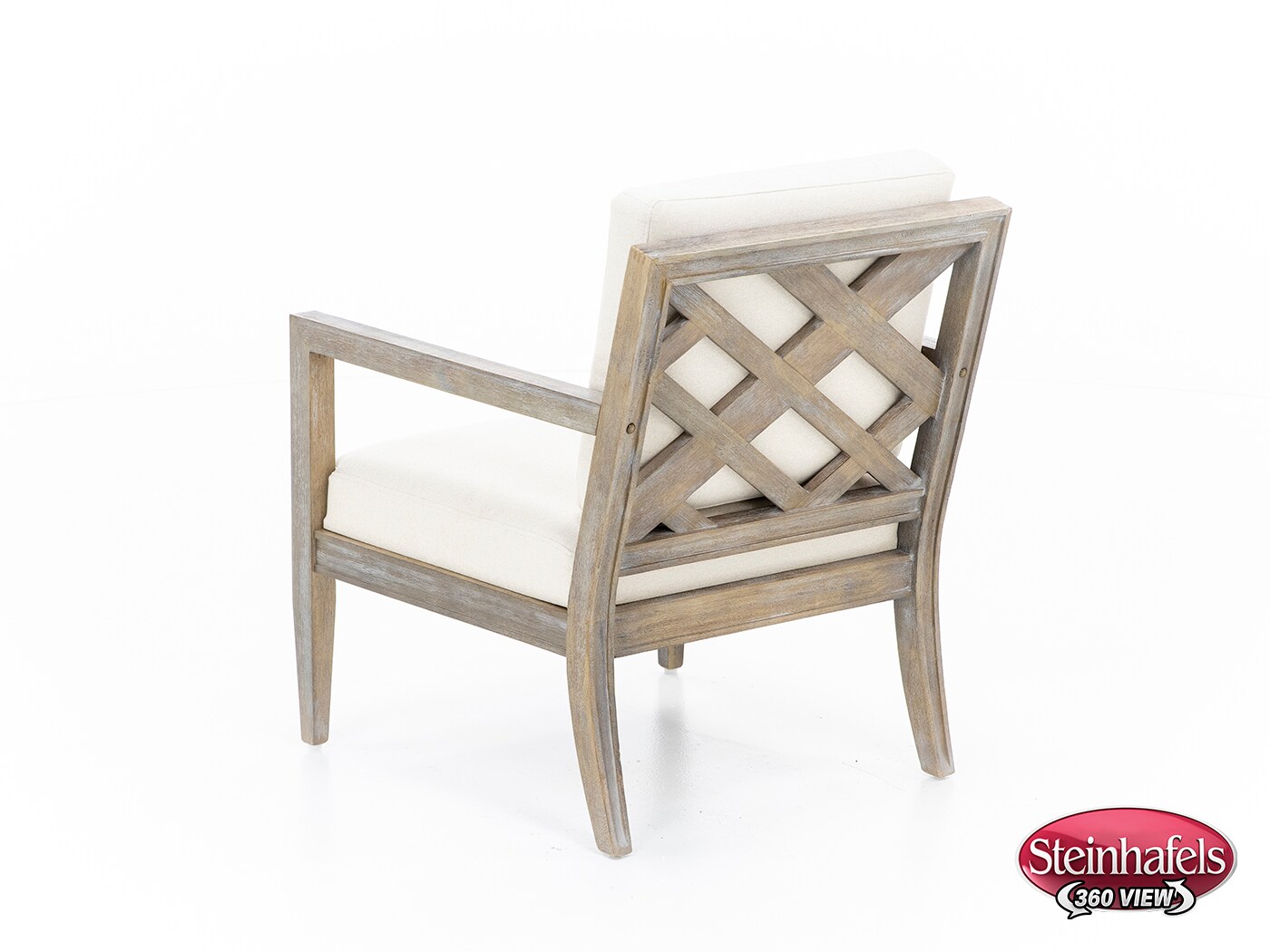 e & e co ltd white accent chair  image   