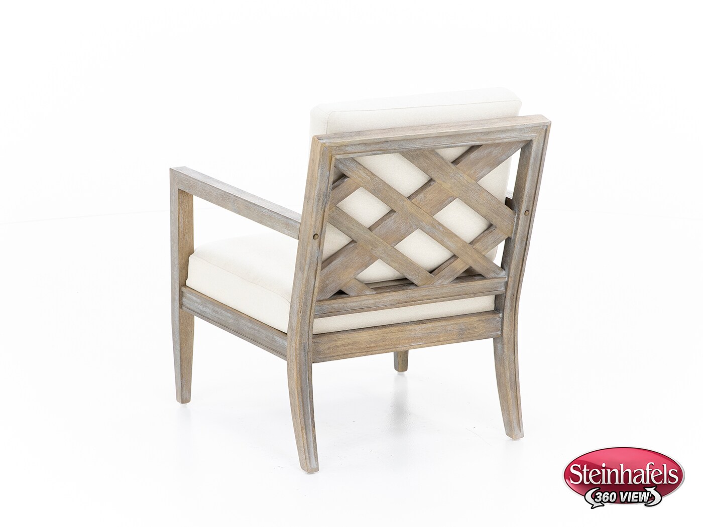 e & e co ltd white accent chair  image   