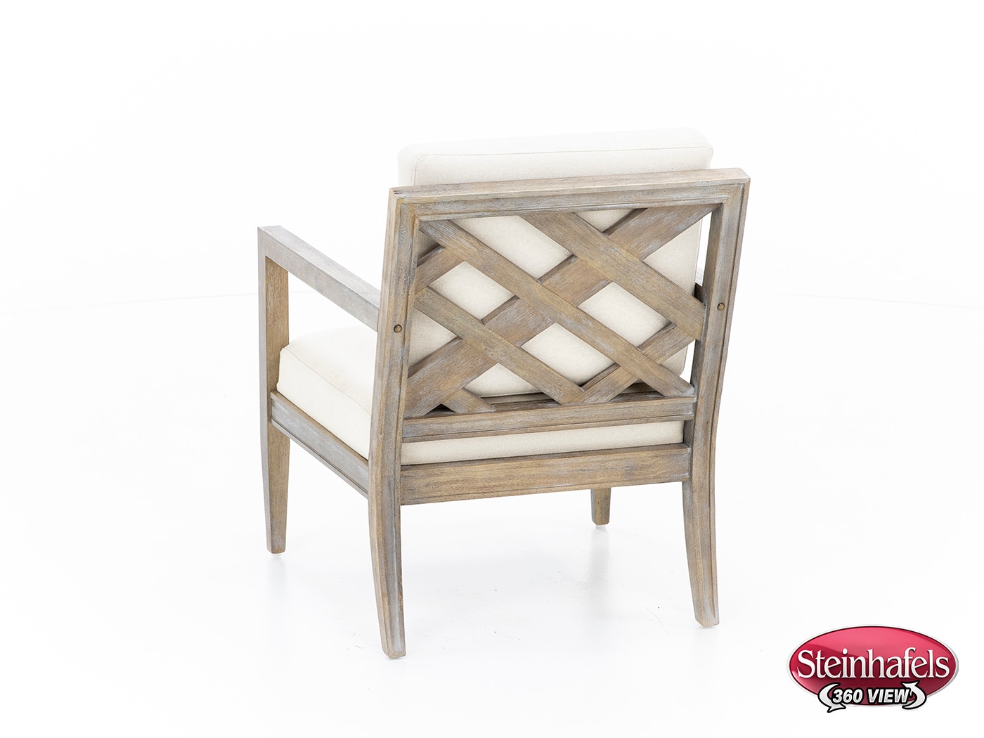 e & e co ltd white accent chair  image   