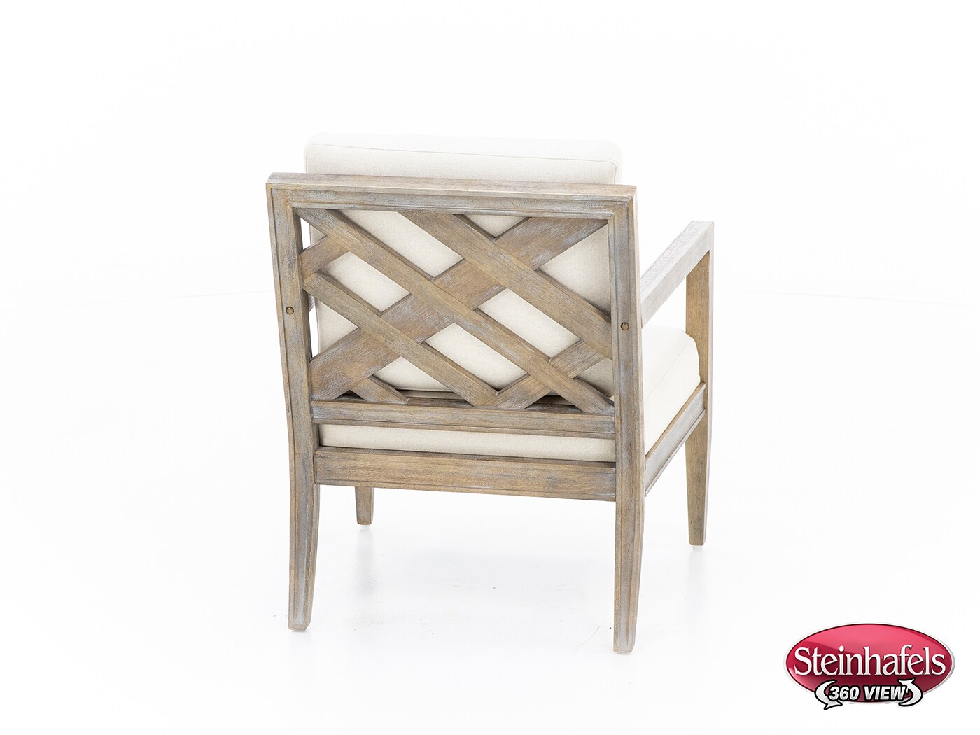 e & e co ltd white accent chair  image   