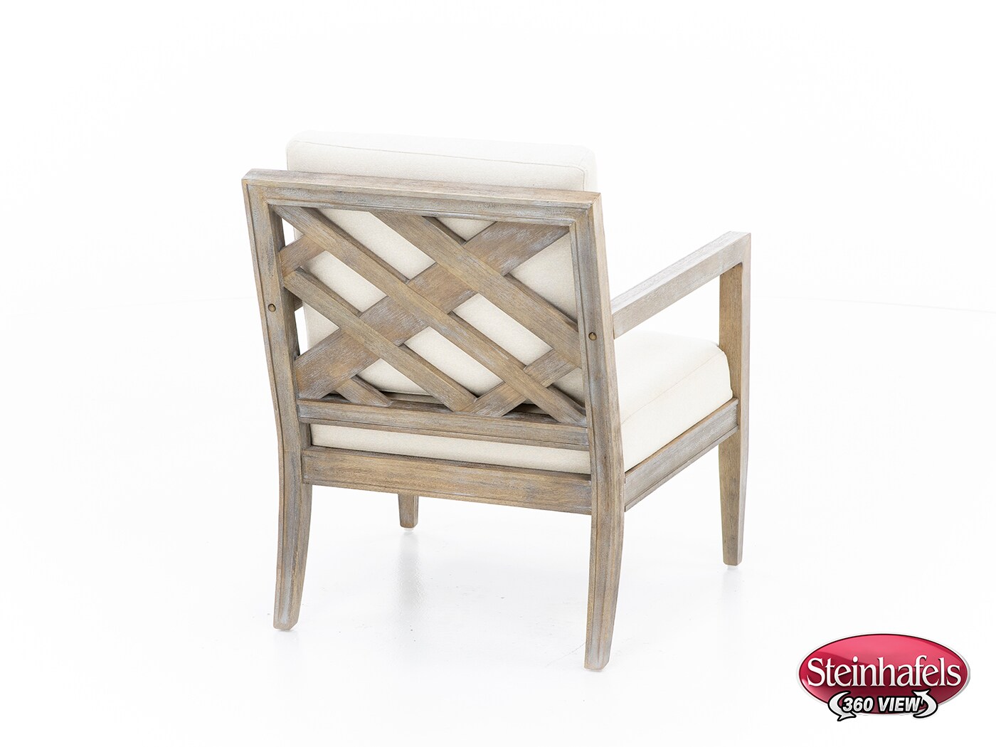 e & e co ltd white accent chair  image   