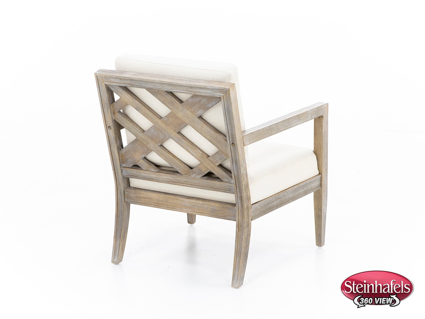 e & e co ltd white accent chair  image   