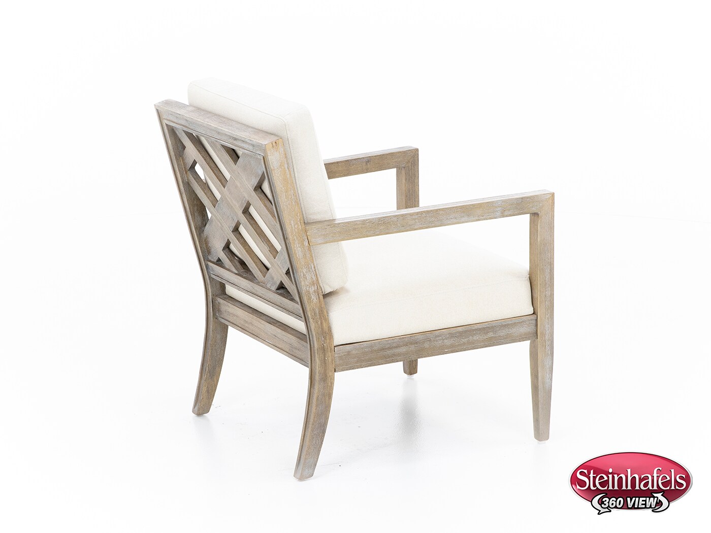e & e co ltd white accent chair  image   