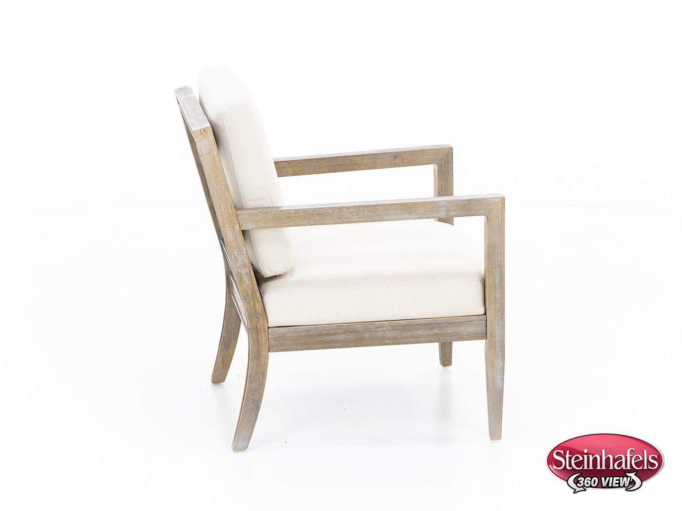 e & e co ltd white accent chair  image   