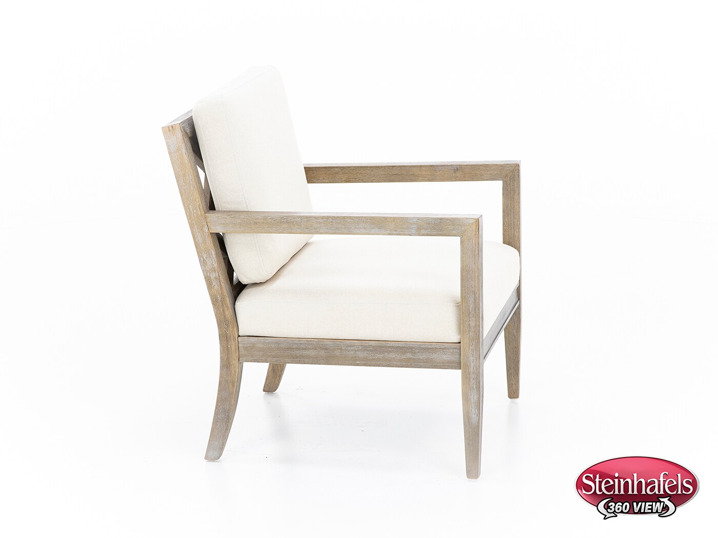 e & e co ltd white accent chair  image   
