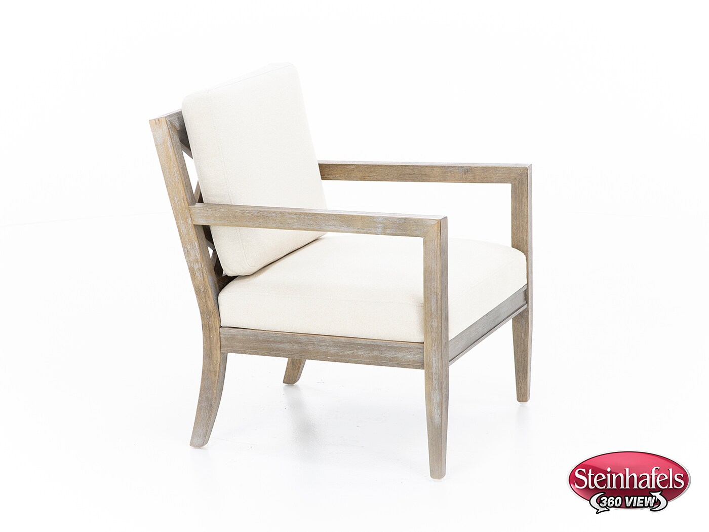 e & e co ltd white accent chair  image   