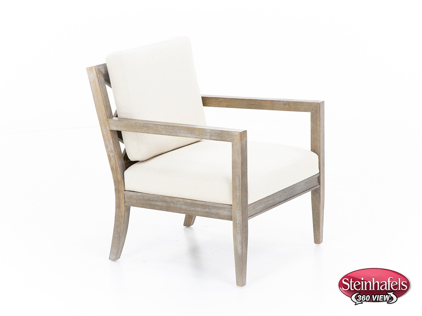 e & e co ltd white accent chair  image   