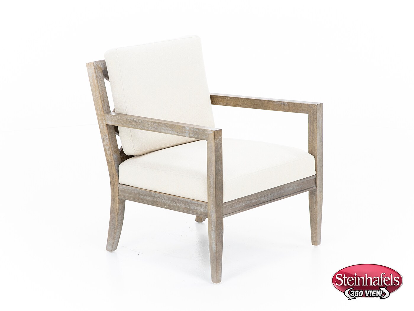 e & e co ltd white accent chair  image   