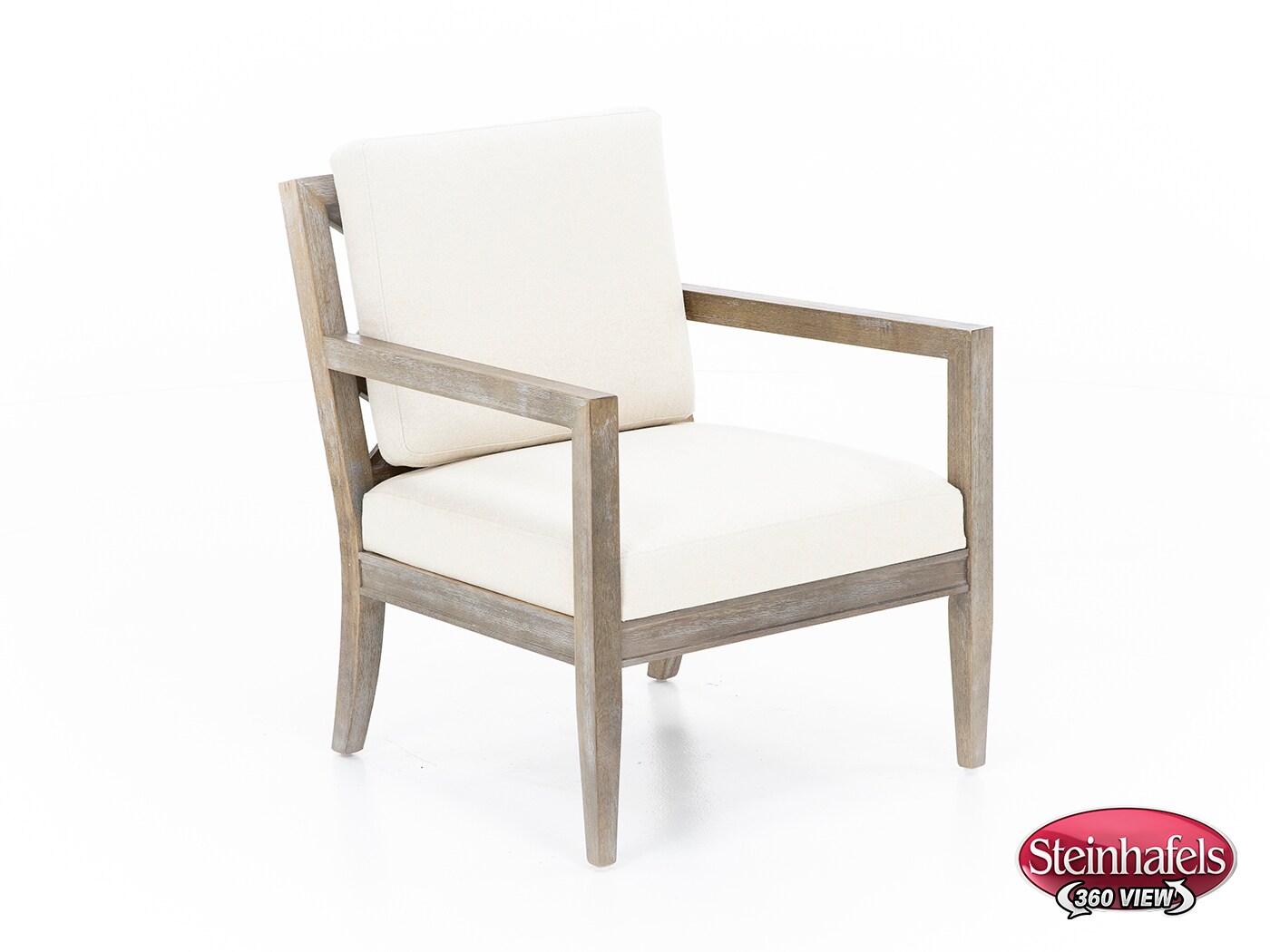e & e co ltd white accent chair  image   