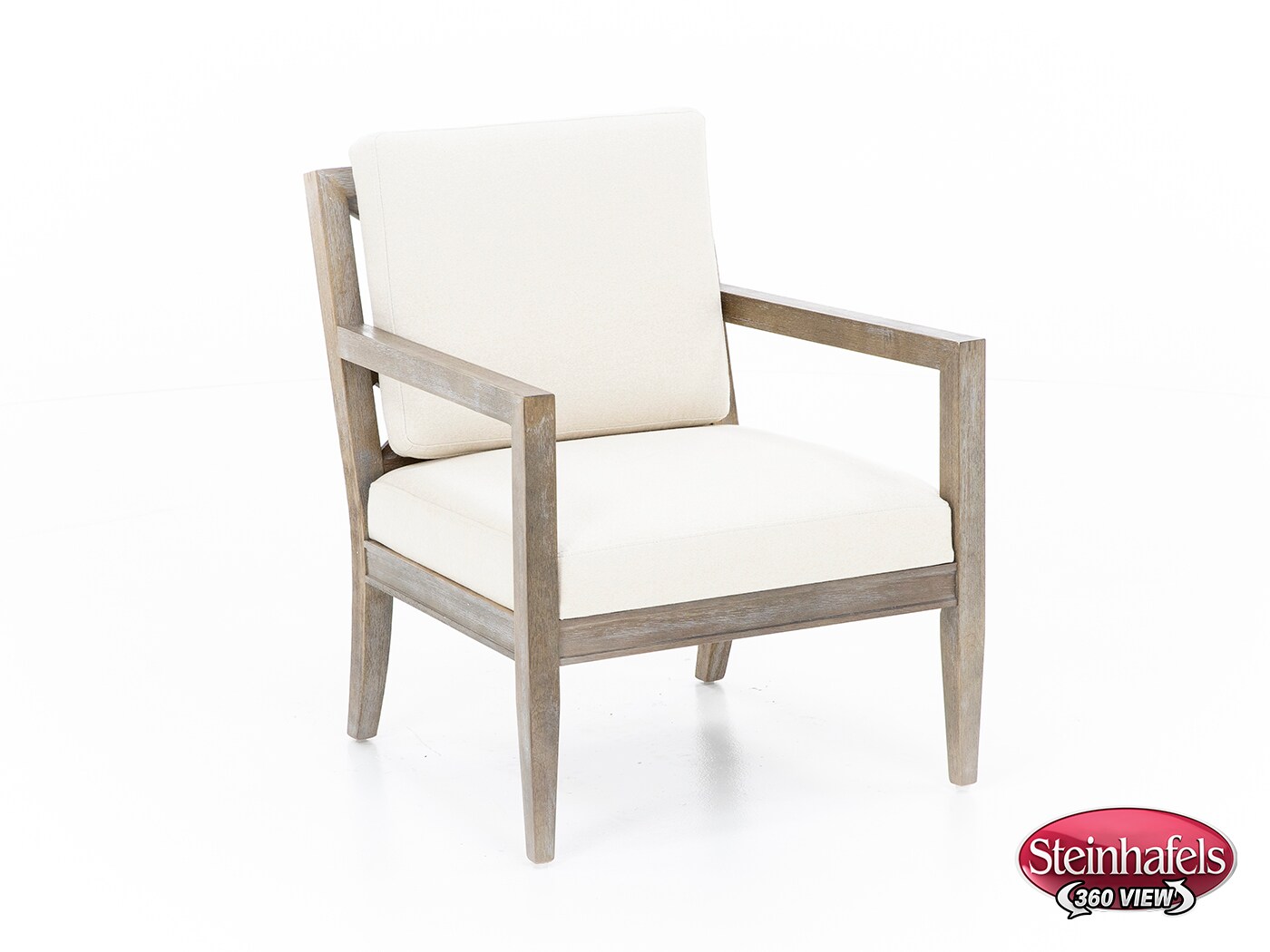 e & e co ltd white accent chair  image   