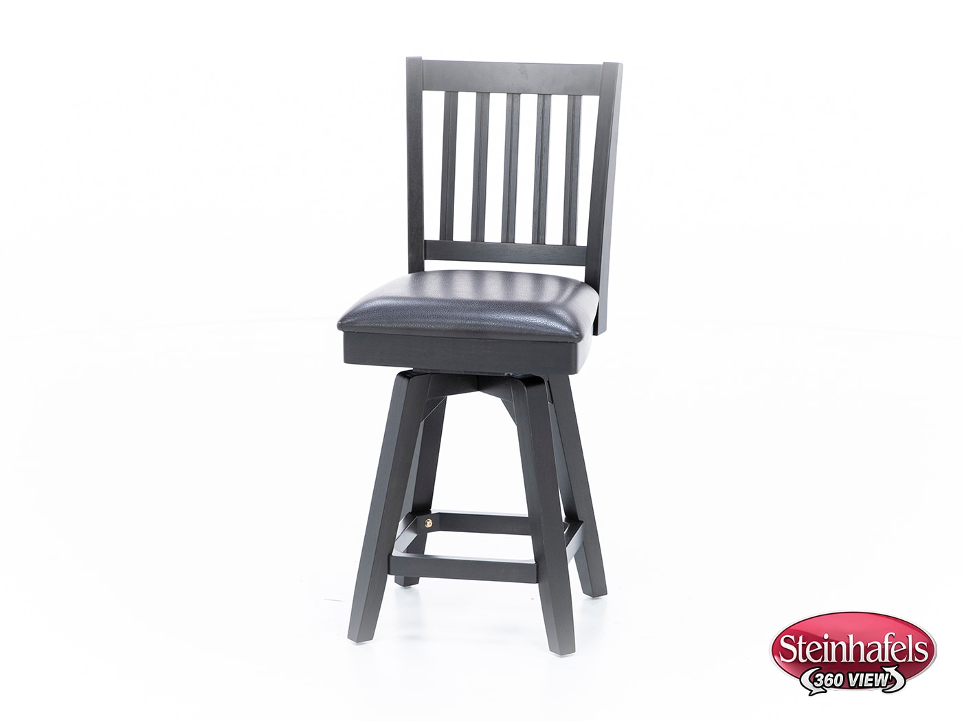 east coast innovators black inch & over bar seat stool  image   