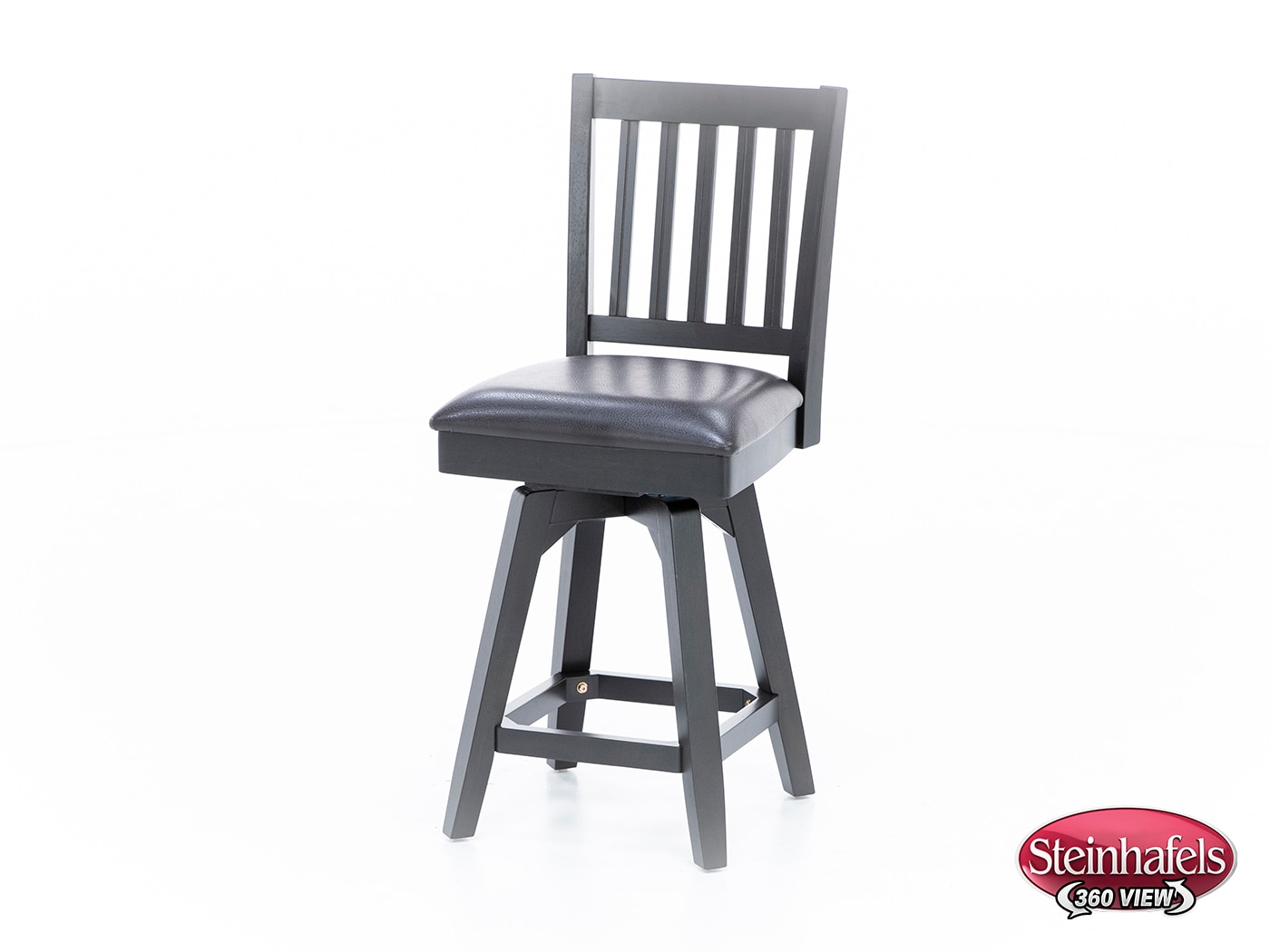 east coast innovators black inch & over bar seat stool  image   
