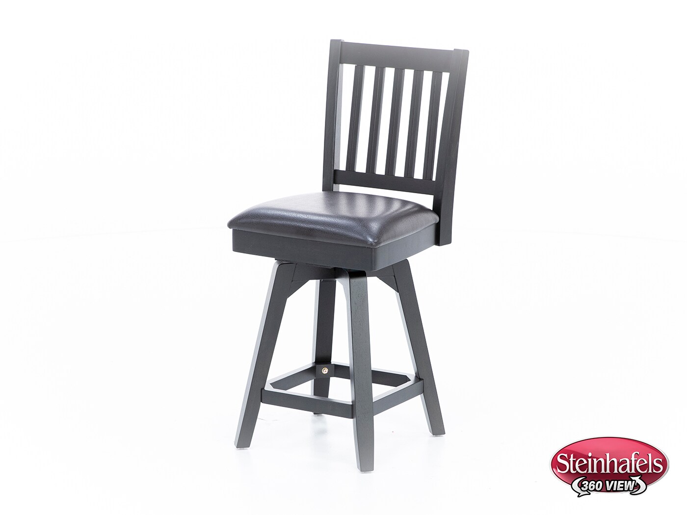 east coast innovators black inch & over bar seat stool  image   