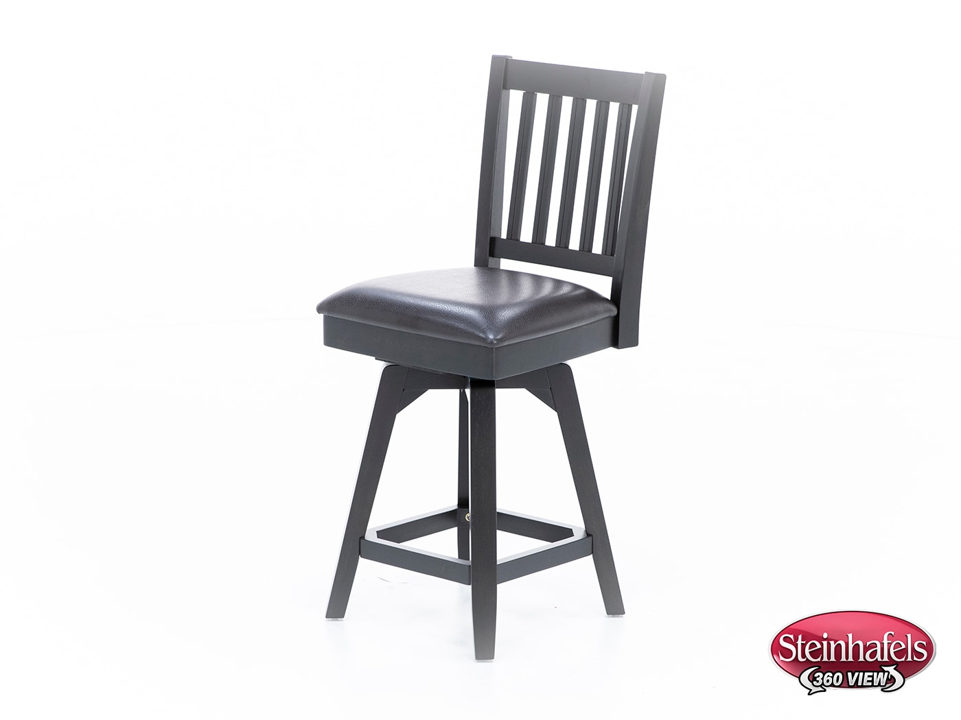 east coast innovators black inch & over bar seat stool  image   