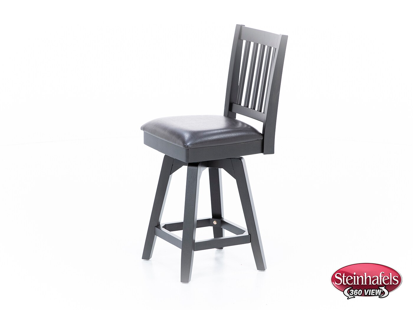 east coast innovators black inch & over bar seat stool  image   