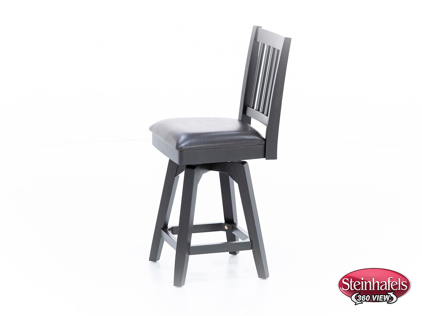 east coast innovators black inch & over bar seat stool  image   