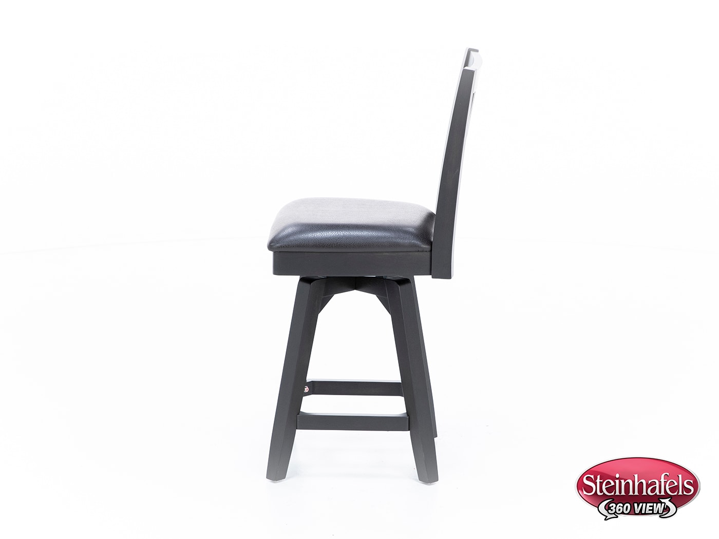 east coast innovators black inch & over bar seat stool  image   