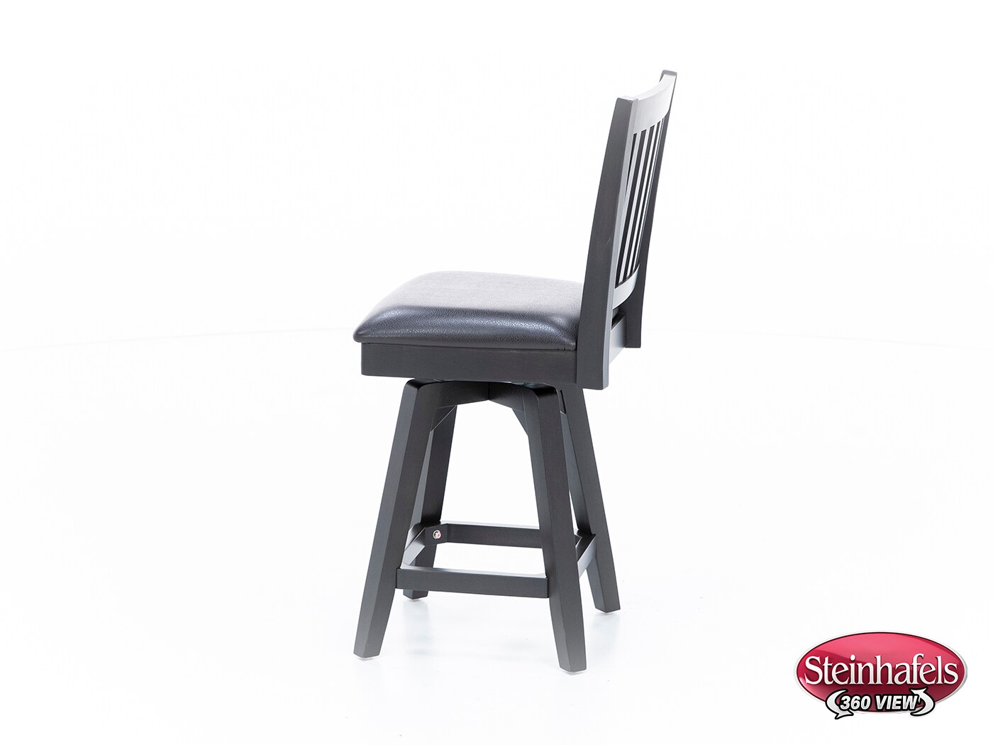 east coast innovators black inch & over bar seat stool  image   