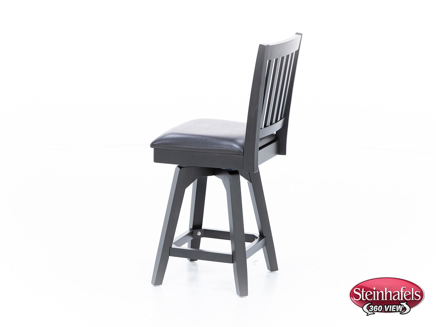 east coast innovators black inch & over bar seat stool  image   