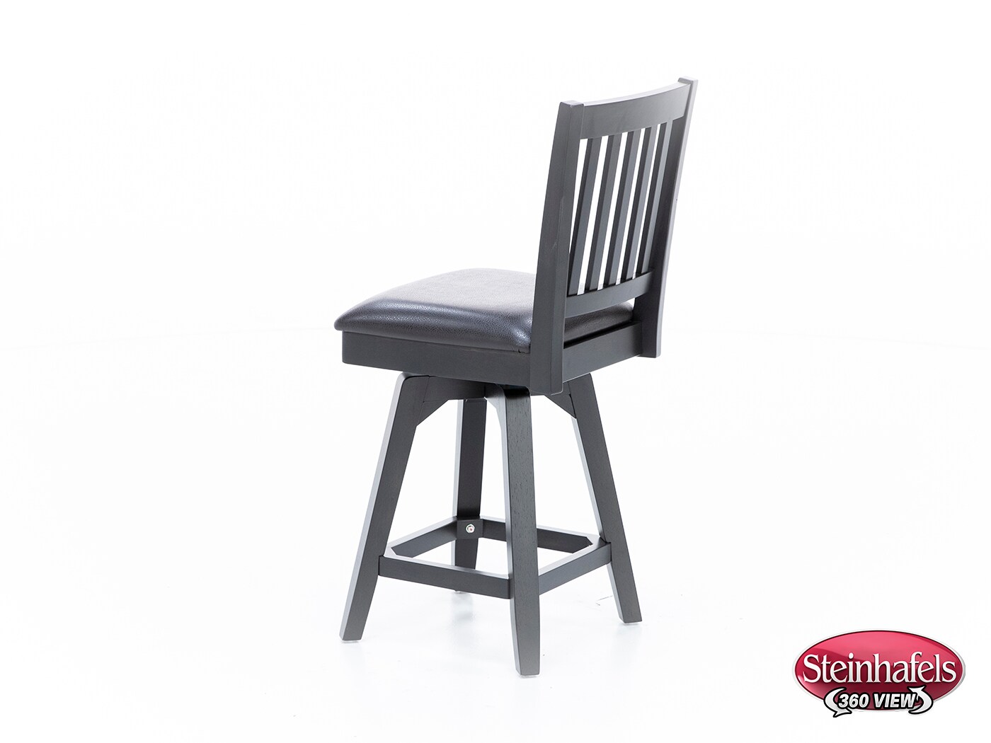 east coast innovators black inch & over bar seat stool  image   