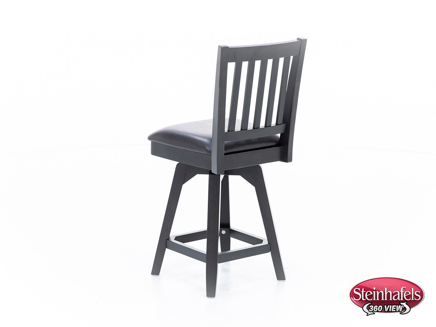 east coast innovators black inch & over bar seat stool  image   