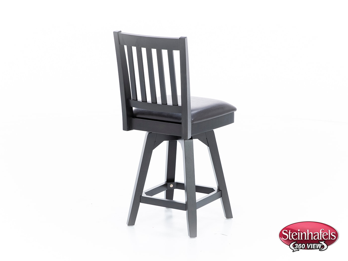 east coast innovators black inch & over bar seat stool  image   