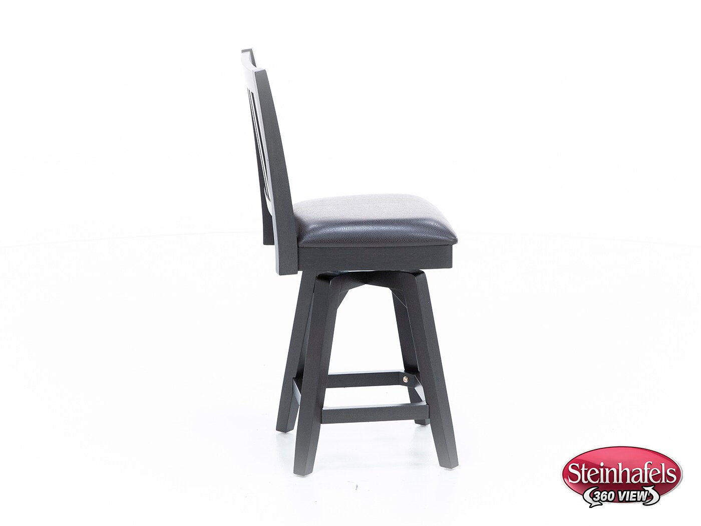 east coast innovators black inch & over bar seat stool  image   
