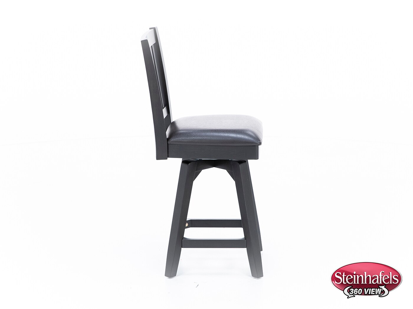 east coast innovators black inch & over bar seat stool  image   