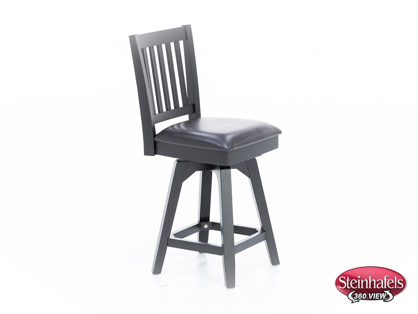 east coast innovators black inch & over bar seat stool  image   