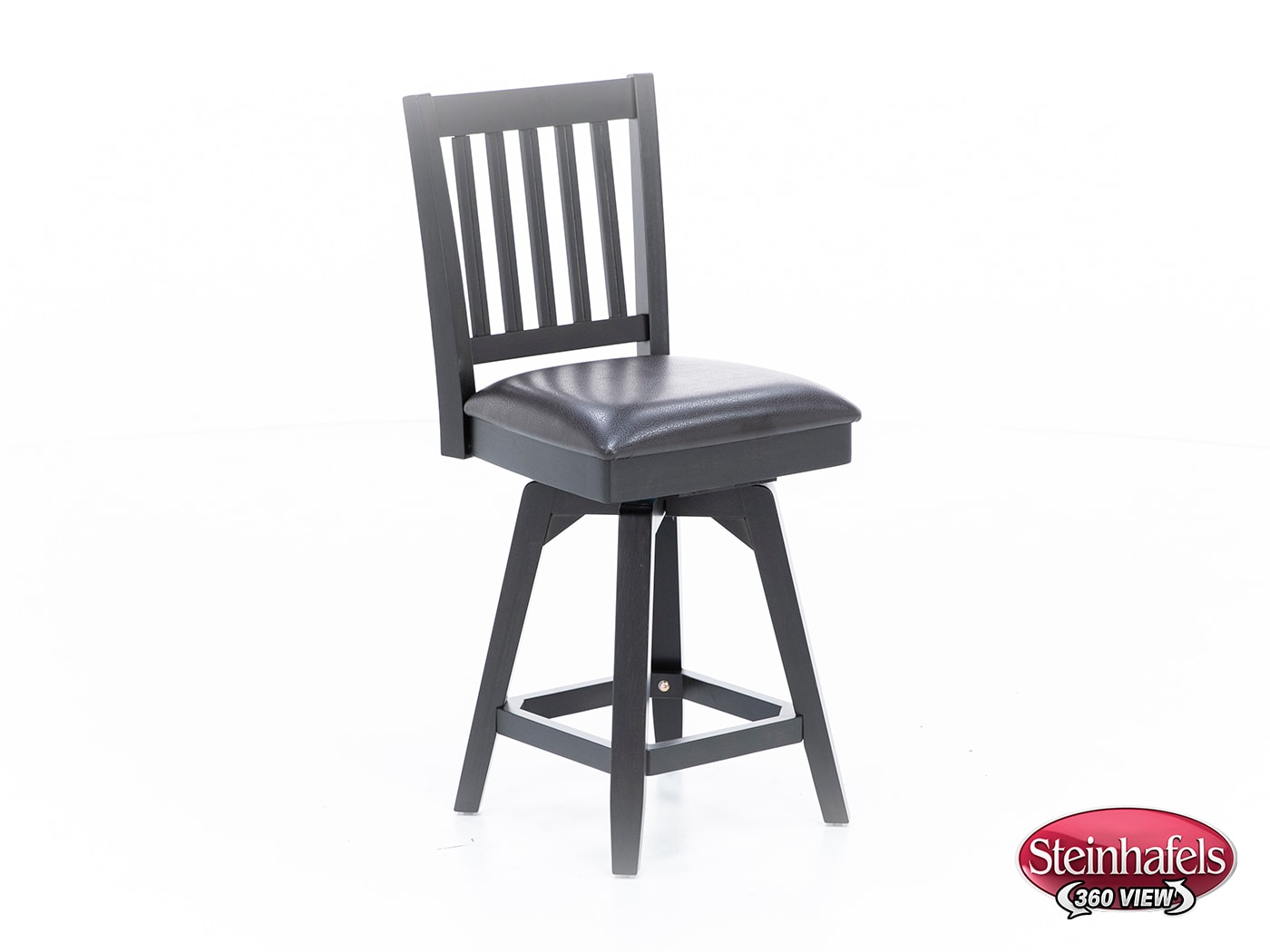 east coast innovators black inch & over bar seat stool  image   