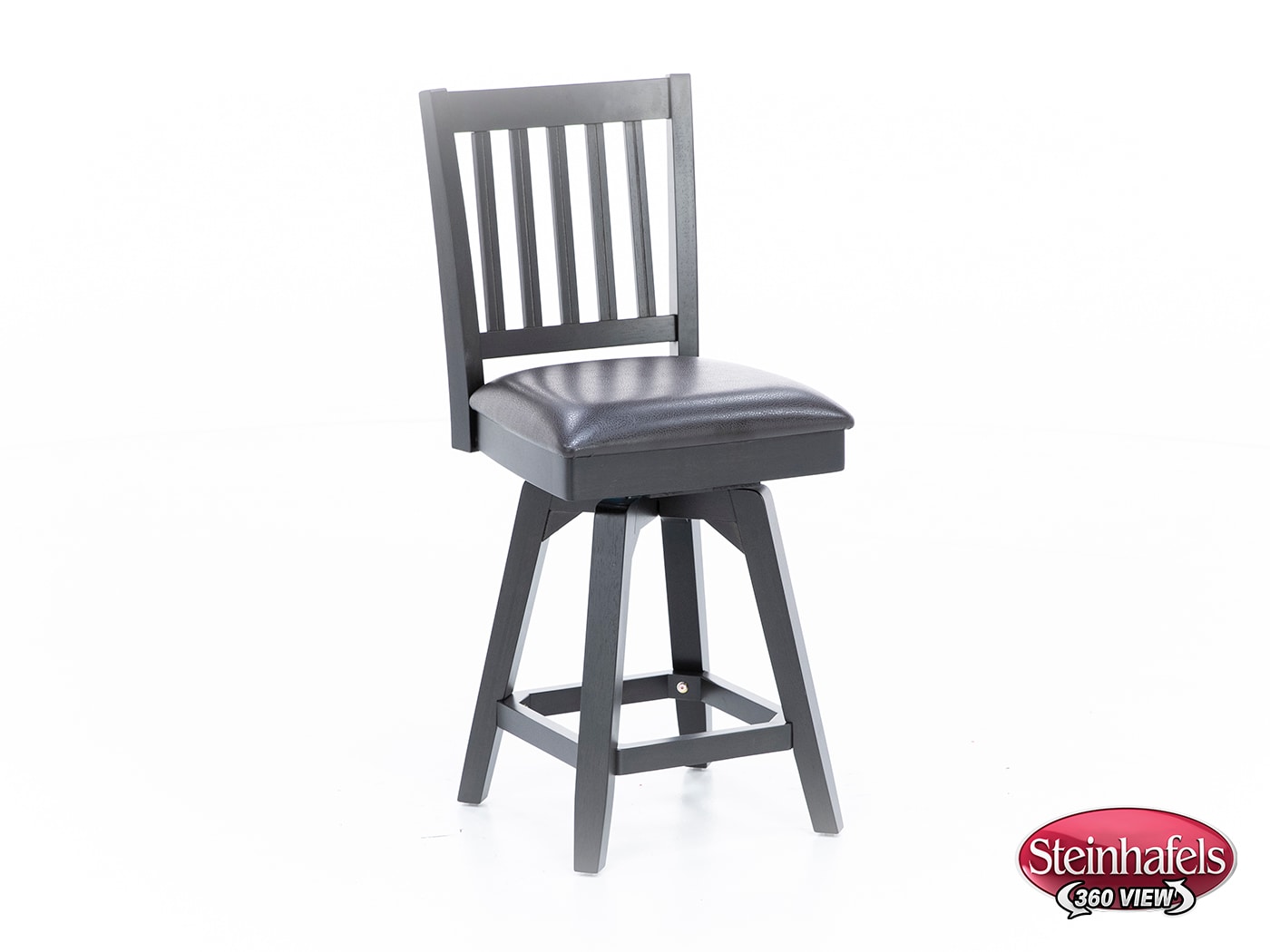 east coast innovators black inch & over bar seat stool  image   