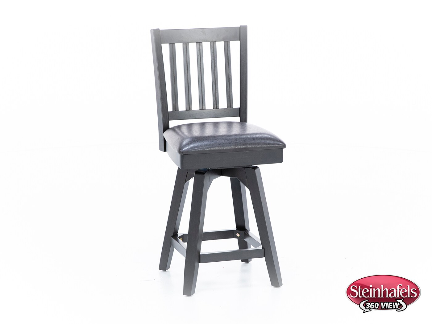 east coast innovators black inch & over bar seat stool  image   