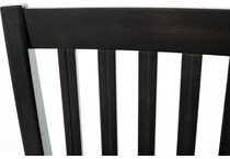 east coast innovators black inch & over bar seat stool   