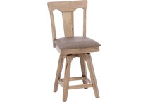 east coast innovators brown inch & over bar seat stool   