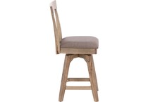 east coast innovators brown inch & over bar seat stool   