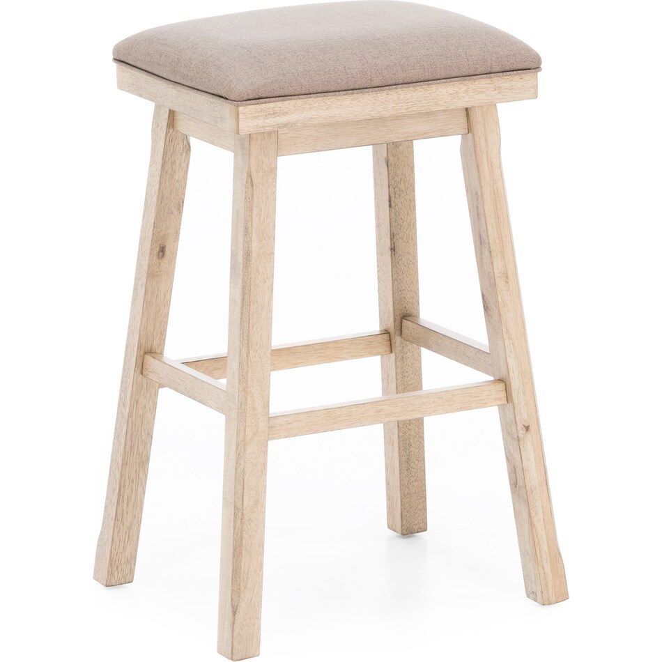 east coast innovators brown inch & over bar seat stool   