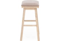 east coast innovators brown inch & over bar seat stool   