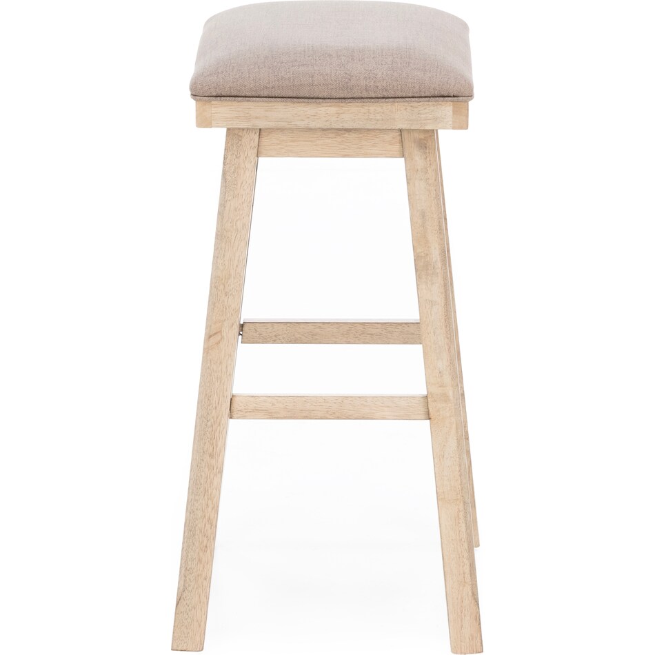 east coast innovators brown inch & over bar seat stool   