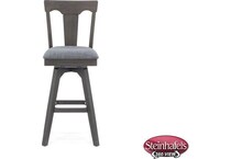 ecin black inch & over bar seat stool  image   
