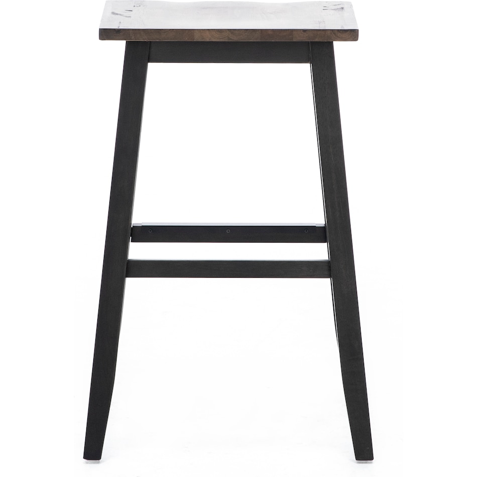 ecin black inch & over bar seat stool   