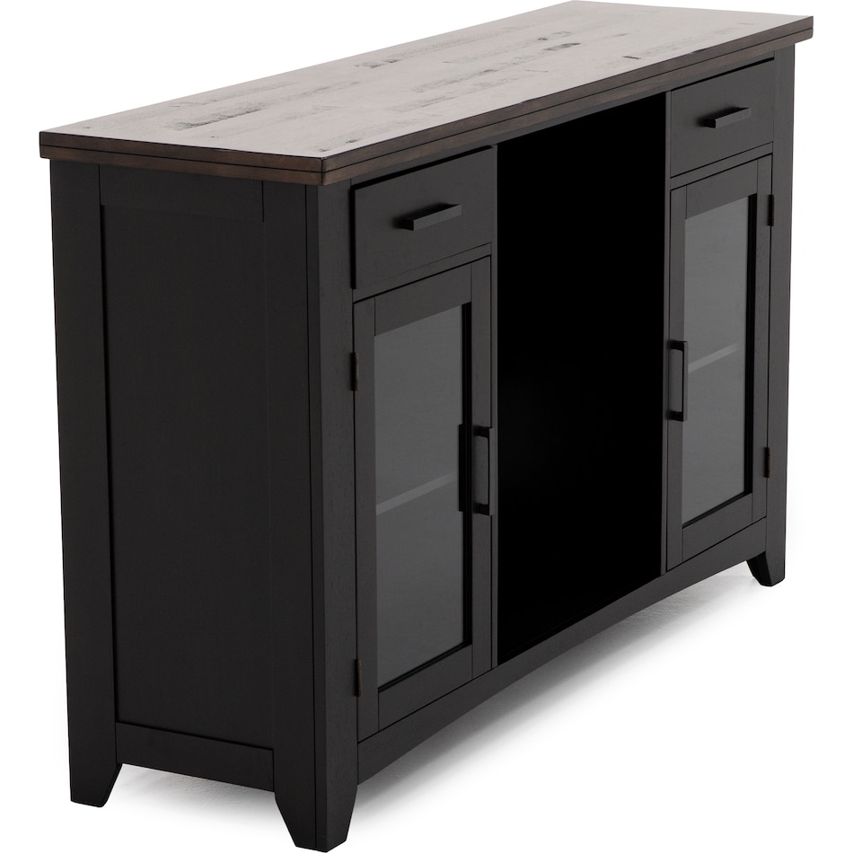 ecin black back bar   