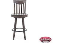 ecin brown inch & over bar seat stool  image   