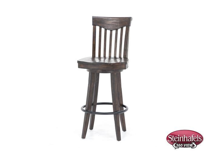 ecin brown inch & over bar seat stool  image   