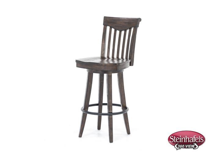 ecin brown inch & over bar seat stool  image   