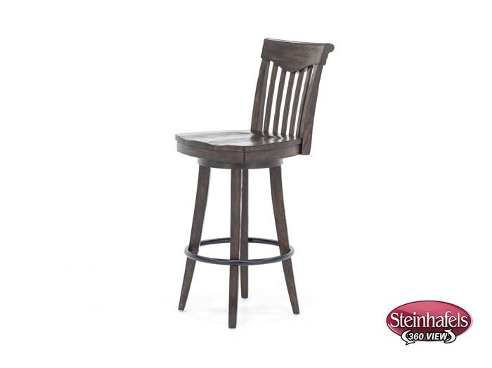 ecin brown inch & over bar seat stool  image   