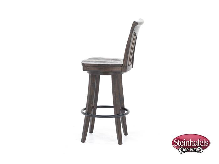ecin brown inch & over bar seat stool  image   